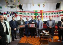 تجلیل موکب قشقایی های ایران در کربلا از شهردار شیراز