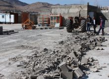 امحا و معدوم سازی ۸۲۰  قطعه بلوک سقفی غیر استاندارد در فارس