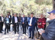 رئیس و مجموعه کارکنان سازمان مدیریت حمل‌ونقل بار شهرداری شیراز به پویش مردمی طرح زاگرس سبز پیوستند