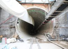 ورود دستگاه حفار مکانیزه خط ۳ مترو شیراز به ایستگاه آفرینش