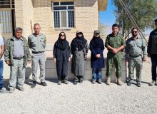 بازدید مدیرکل حفاظت محیط زیست فارس از مناطق جنوبی استان