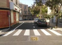 اجرای اقدامات ایمن سازی معابر در سطح منطقه چهار شیراز