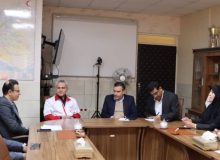 دیدار نماینده مردم سروستان، خرامه و کوار در مجلس و فرمانداران سه شهرستان با مدیرعامل هلال‌احمر استان فارس