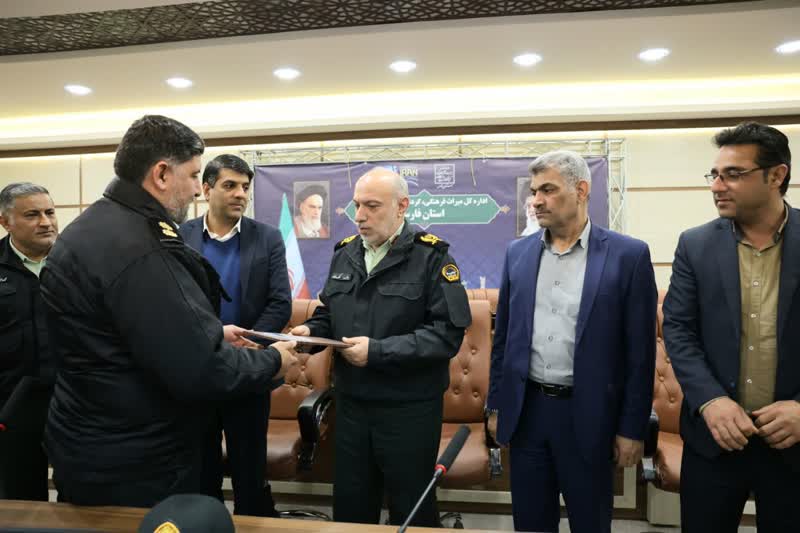 فرمانده جدید یگان حفاظت میراث فرهنگی استان فارس معرفی شد