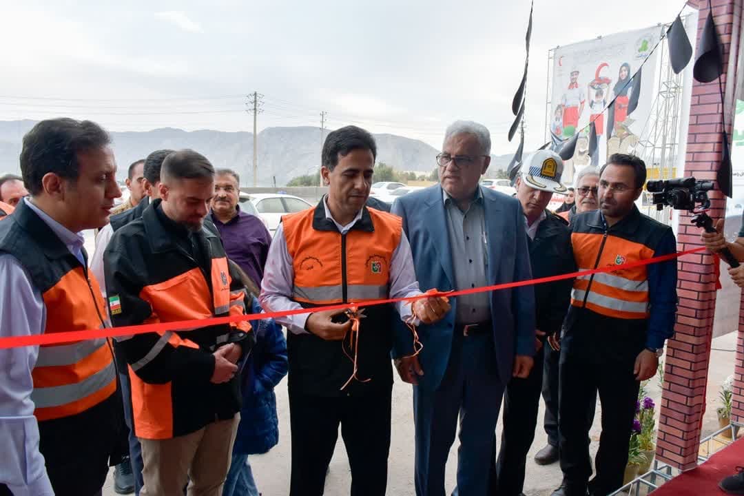 ایستگاه نوروزی استان فارس با پویش نه به تصادف و پیام شیش دونگ برانیم آغاز به کار کرد