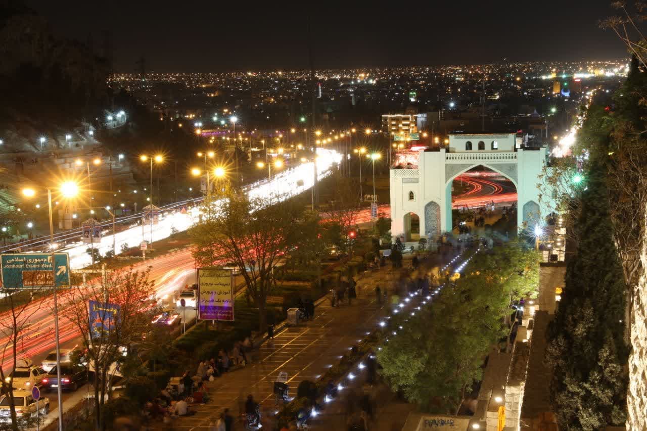 چشم انداز شهری و افزایش ایمنی شهروندان با بهسازی روشنایی معابر