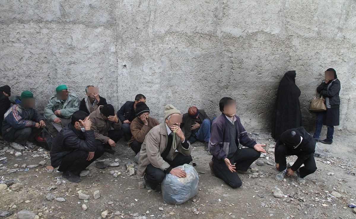 جمع آوری ۴۱۳ معتاد متجاهر طی ۷۲ ساعت توسط پلیس فارس