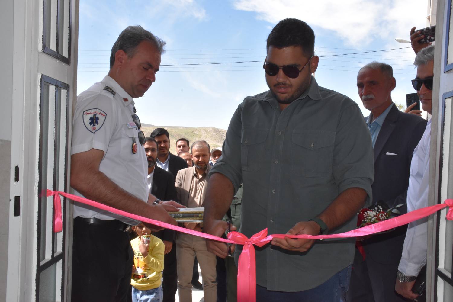 افتتاح دومین پایگاه اورژانس ۱۱۵ در شهر صدرا، آغاز فصل جدیدی در امدادرسانی پزشکی