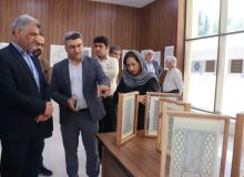 برپایی نمایشگاه آثار طراحی گره چینی در آرامگاه سعدی