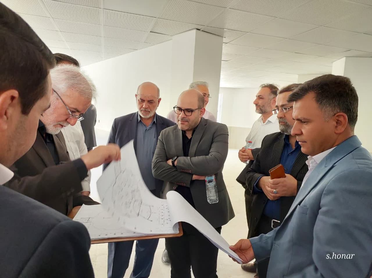 پیشرفت کتابخانه بزرگ شرق شیراز به ۹۰ درصد رسید