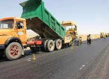 عملیات اجرایی آسفالت فاز نخست محور قره‌پیری آغاز شد