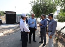 اجرای طرح‌های نوین ترافیکی در جنوب شیراز