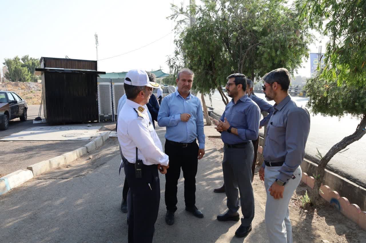 اجرای طرح‌های نوین ترافیکی در جنوب شیراز