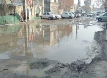 رفع آب‌گرفتگی محور کرونی-جمال‌آباد شیراز آغاز شد