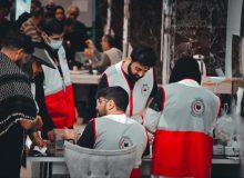 اعزام بیش از ۹۰ نیروی تخصصی درمانی و پشتیبانی هلال‌احمر فارس به درمانگاه‌های اربعین در کربلا و سامرا