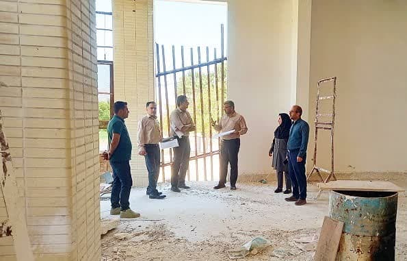 پروژه کتابخانه شهر کامفیروز پس از چند سال توقف، در مسیر تکمیل قرار گرفت