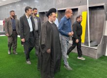 بازدید رئیس کل دادگستری و دادستان مرکز فارس از ورزشگاه پارس شیراز در راستای پیگیری حقوق عامه