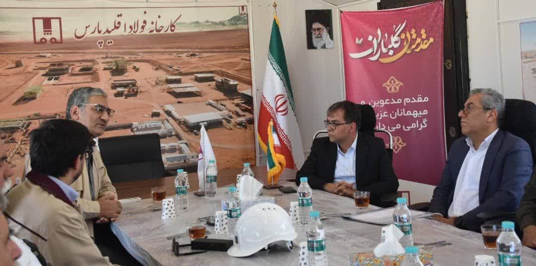 حمایت جدی صمت فارس از طرح راهبردی فولاد اقلید پارس