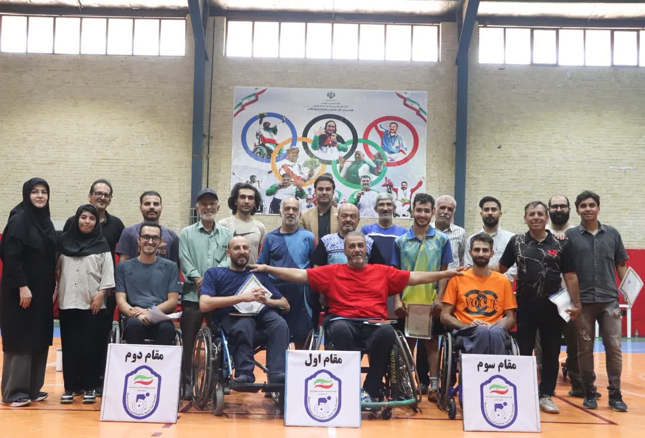 رقابت های پاراتنیس روی میز فارس با معرفی نفرات برتر پایان یافت