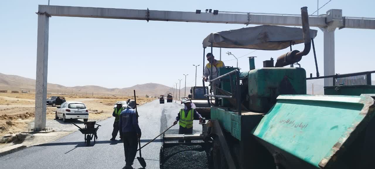 اتمام عملیات روکش آسفالت بزرگراه شهید سلیمانی با سرمایه‌گذاری ۲۷ میلیارد تومانی