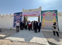دفتر نمایندگی جمعیت هلال احمر شهر بیرم افتتاح شد