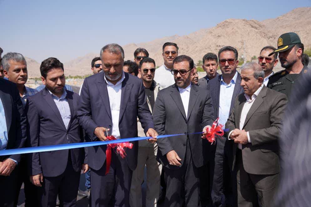 بهره‌برداری بخشی از باند دوم محور جهرم – قیر با هدف ارتقای ایمنی و کاهش تلفات