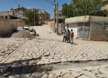 معابر روستای تاریخی و گردشگری دوان بهسازی و سنگ‌فرش شد