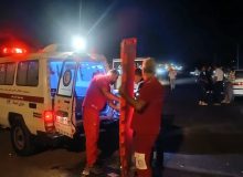 مصدومیت ۸ نفر براثر تصادف در جاده نی ریز_بختگان