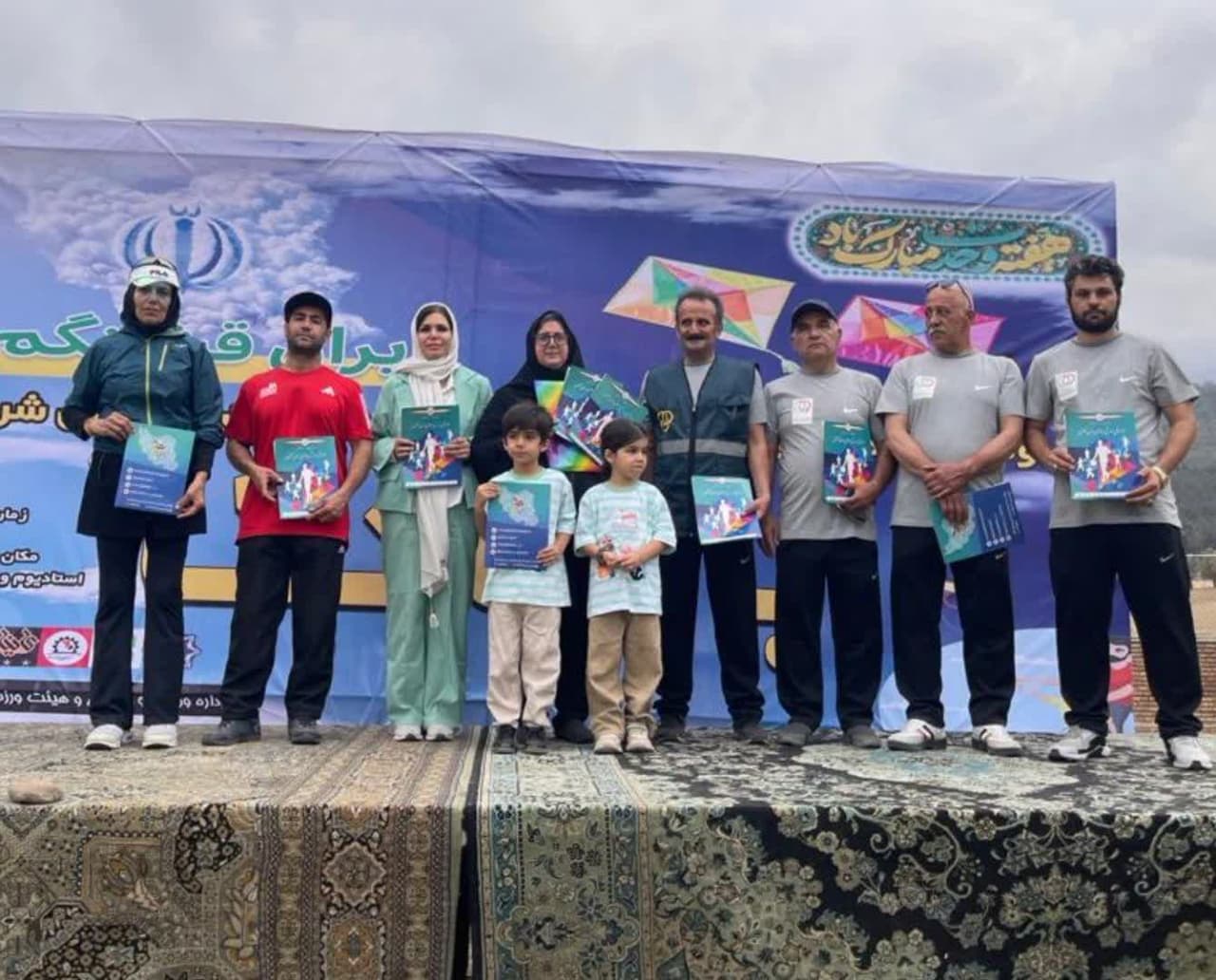 فارس نائب ‌قهرمان مسابقات پرواز کایت کشور شد