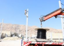 آغاز عملیات برق رسانی به  فاز سوم پروژه نهضت ملی مسکن لارستان