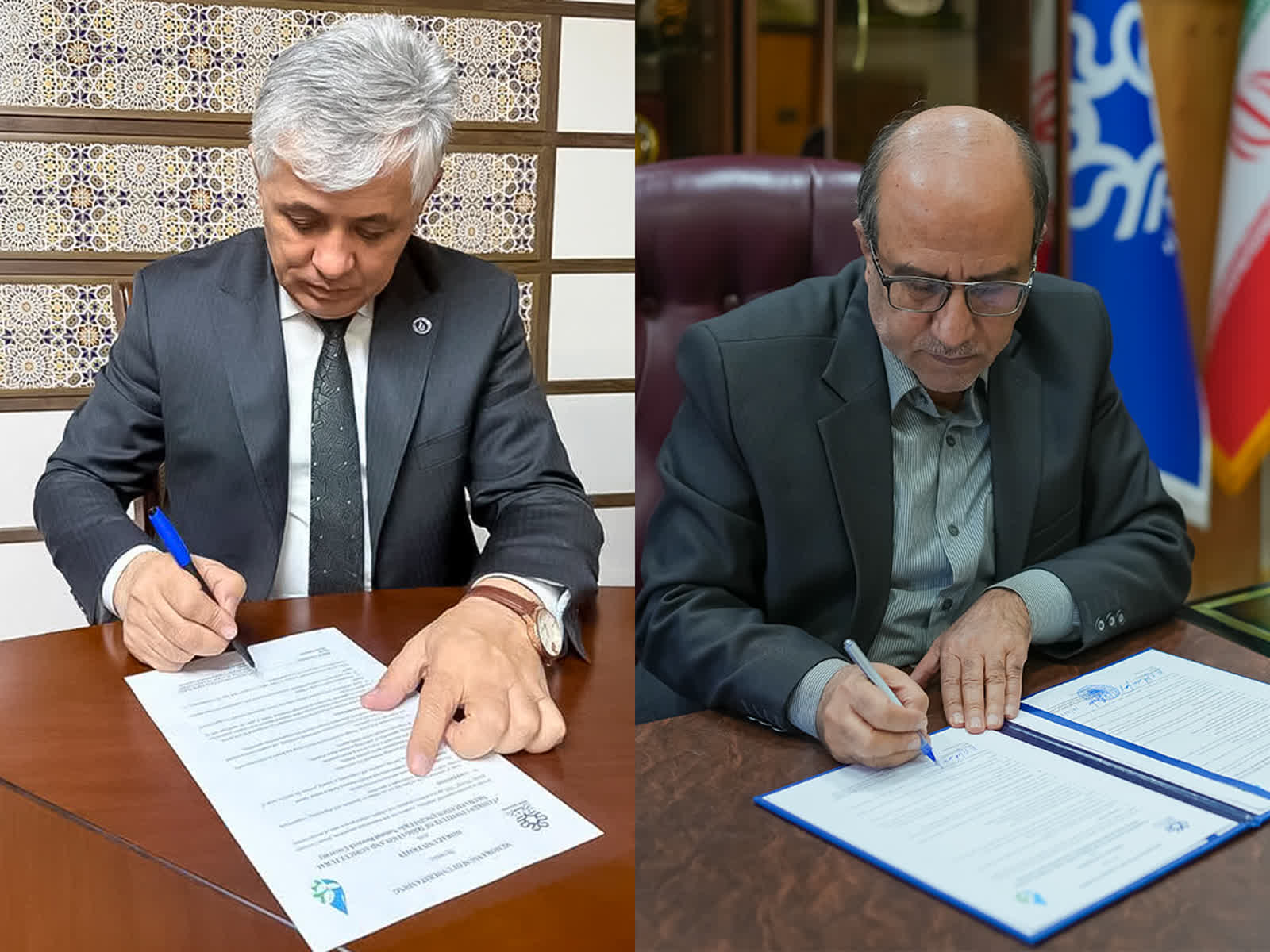 انعقاد تفاهم‌نامه همکاری دانشگاه شیراز و دانشگاه ملی تحقیقاتی تاشکند