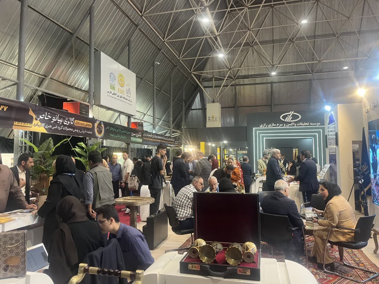 مهجوریت غرفه میراث فرهنگی، گردشگری و صنایع دستی استان فارس در نمایشگاه اکسپو شیراز