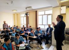 اجرای طرح آشنایی با پدافند غیرعامل در مدارس شهر صدرا