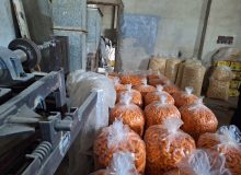 کشف بیش از ۶ تن انواع اسنک و پُفک غیربهداشتی در شیراز