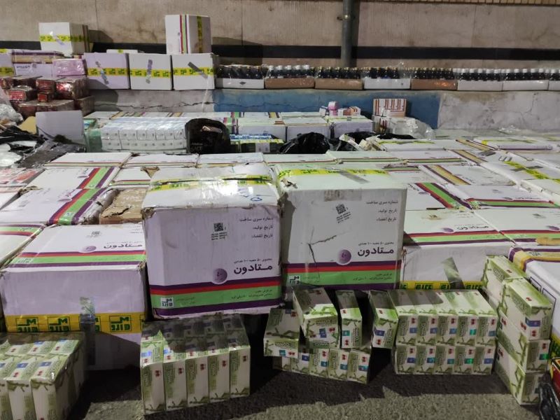 کشف یک میلیون قرص غیرمجاز در شیراز