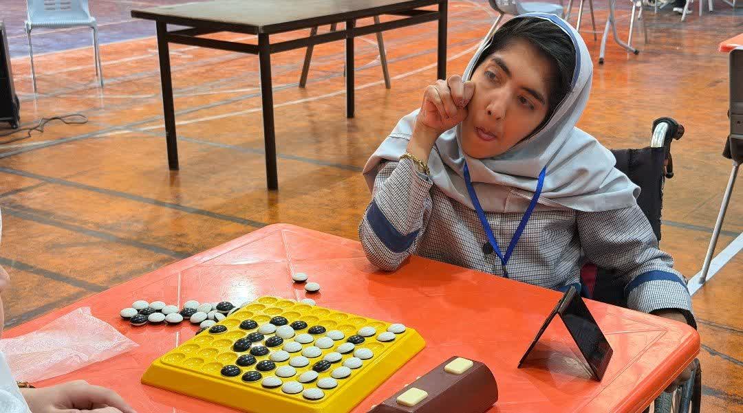 بانوی ورزشکار توان‌یاب، ستاره بی‌حد و مرز مسابقات اتللو شد