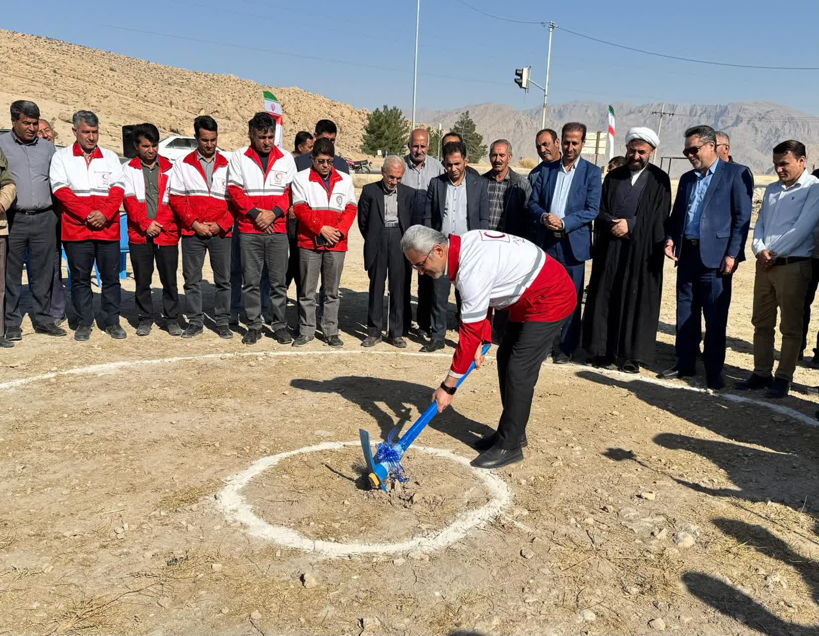 پروژه آبرسانی “صلح آبی کوییکا” در ۱۱ روستای محروم ارسنجان کلنگ زنی شد