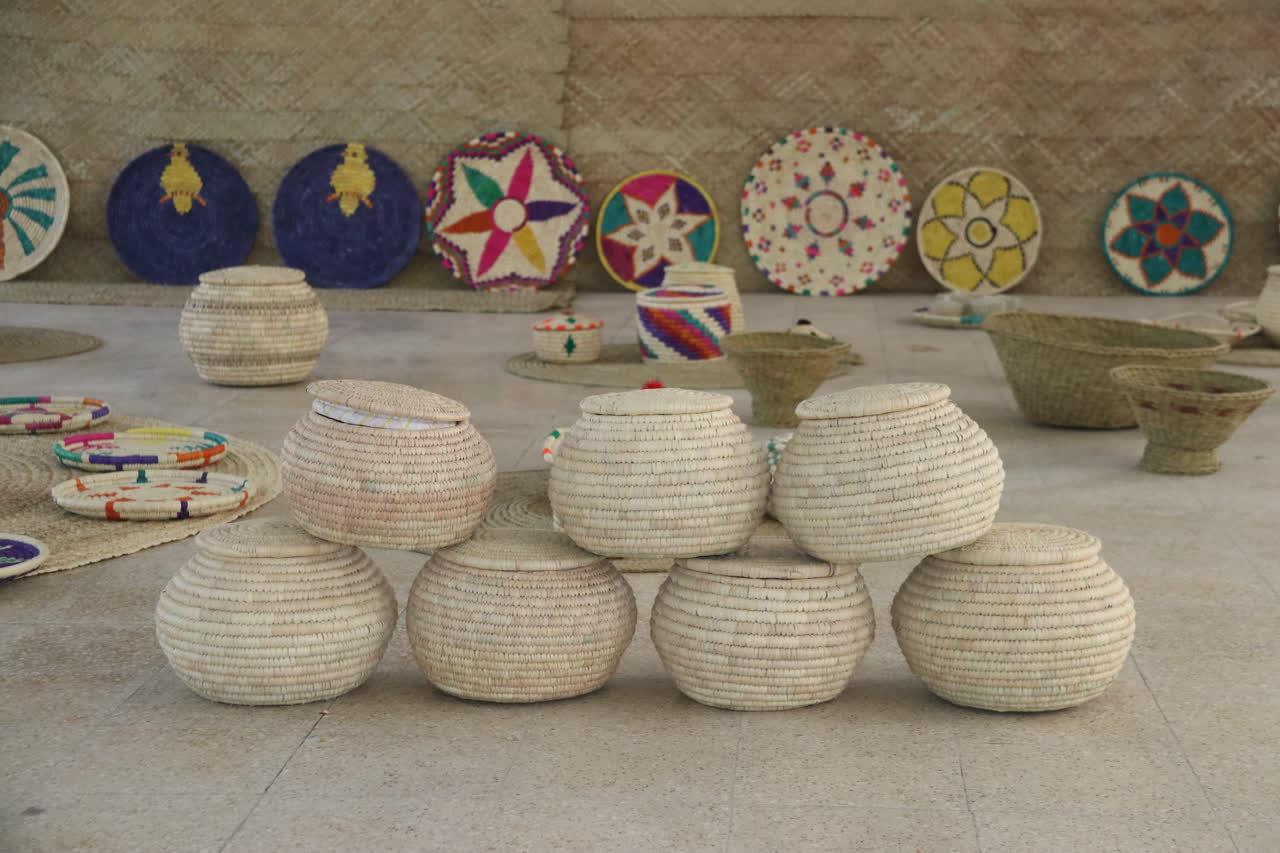 برپایی نمایشگاه تخصصی حصیر بافی جنوب کشور از ۱۷ آذر در شهرستان مهر