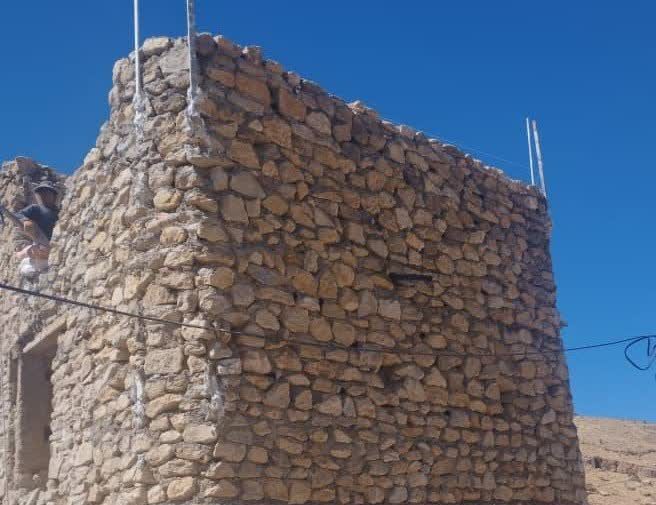 مرمت برج تاریخی رکنالدین خلار در سپیدان آغاز شد