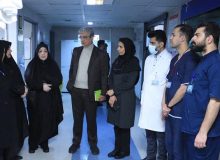 بازدید رئیس اداره اورژانس بیمارستانی وزارت بهداشت از اورژانس بیمارستان نمازی شیراز