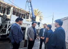 آغاز عملیات بتن‌ریزی پروژه بزرگ «خانه محله گلکوب» در بافت تایخی شیراز