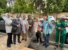 اجرای یک یادمان سبز برای استاد مثنوی‌خوانی شیراز