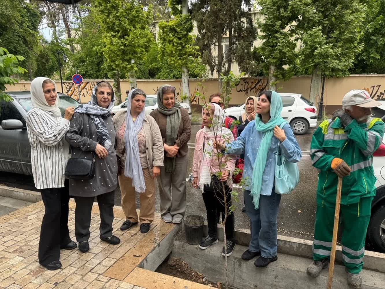 اجرای یک یادمان سبز برای استاد مثنوی‌خوانی شیراز