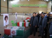 استاندار فارس در سفر به لامرد به مقام شهدای جنگ رمضان ادای احترام کرد