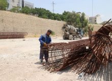 تداوم عملیات عمرانی نخستین ایستگاه زیر بستر رودخانه در خط ۳ مترو شیراز