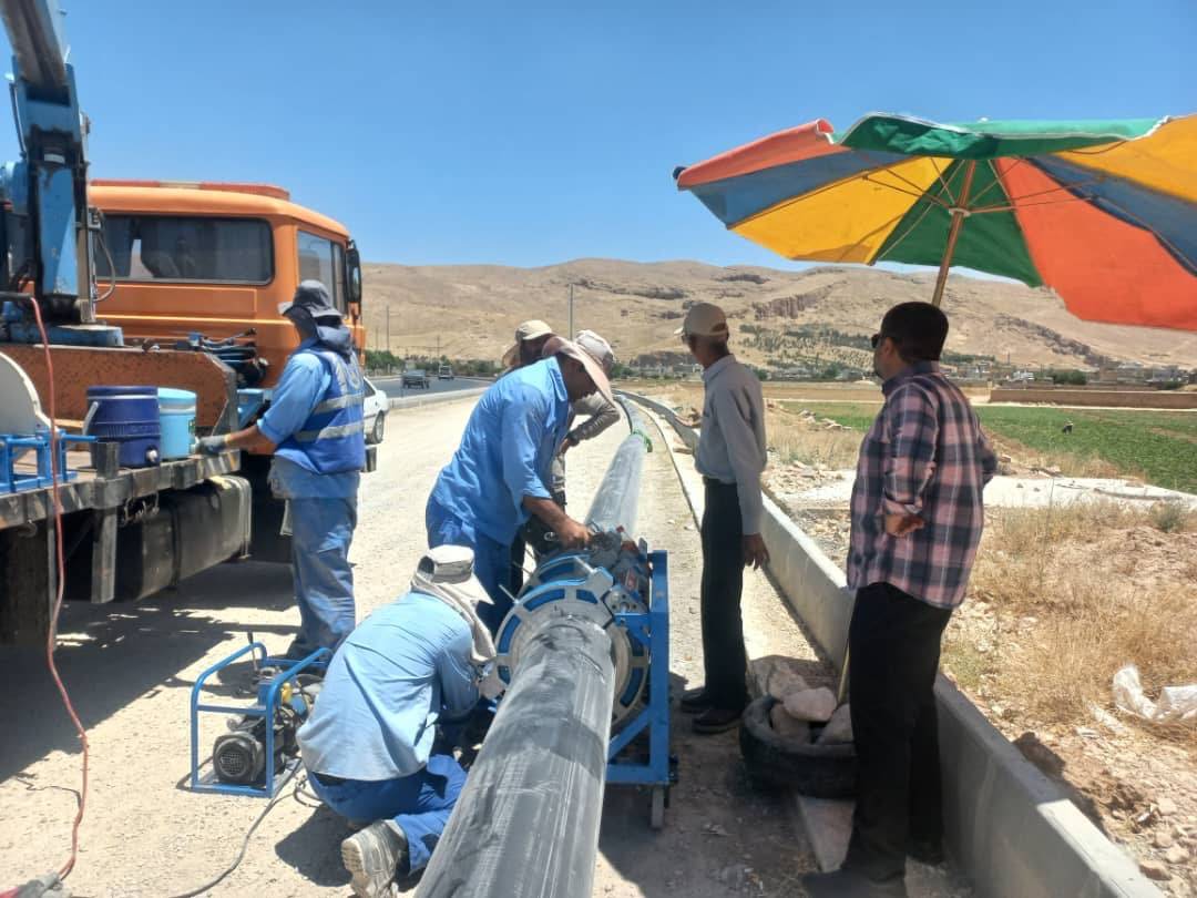 گروه جهادی شهدای آب، پیشران توسعه شبکه آبرسانی در شیراز