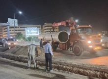 رینگ عملیات اجرایی آبرسانی جنوب غرب شیراز تکمیل شد