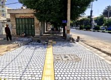 اجرای ۱۰۰ هزار مترمربع پیاده‌روسازی در شیراز